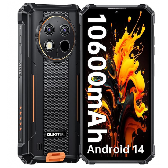 Oukitel WP28 S 4GB+4GB RAM 128GB, BLACK