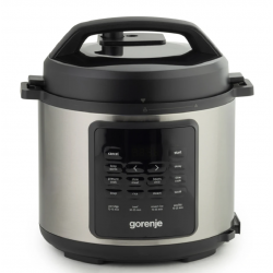 Мултикукър Gorenje GMC6SBK – 6L, 1000W, 8 програми, електронно управление
