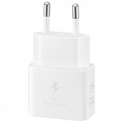 Зарядно, Samsung 25W , Бял