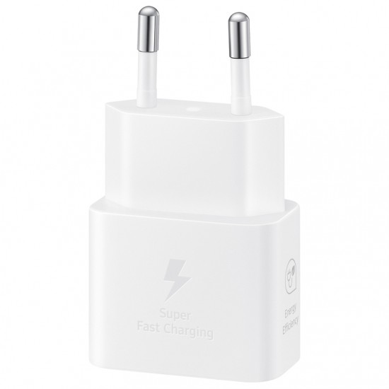 Зарядно, Samsung 25W , Бял