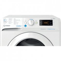 Пералня Indesit BWE71496XWVUK – 7kg, 1400 об/мин, Push&Go Steam, клас A
