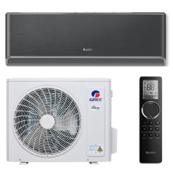 Инверторен климатик GREE AIRY BLACK GWH12AVCXD-K6DNA1A, 12000 BTU, Wi-Fi, A+++/A++,