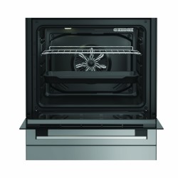 Готварска печка Indesit I6E5KMS – електрическа, 66L, 4 зони, клас A, инокс