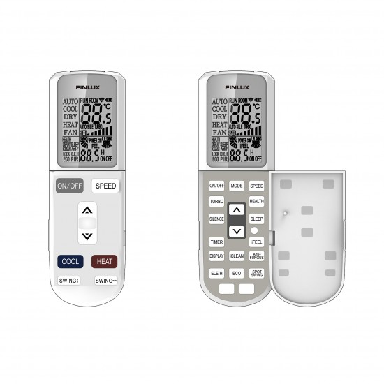 Инверторен климатик Finlux 12LIE55BE 12000 BTU, A+++, Wi-Fi Ready, R32