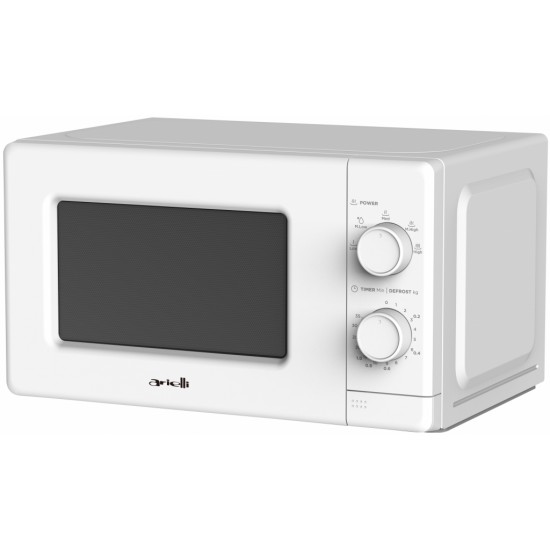 Микровълнова печка ARIELLI MM-720C2W, 20 л, 700 W