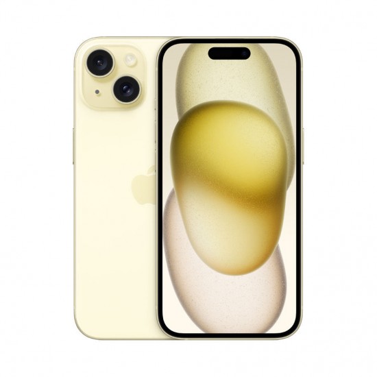 GSM APPLE IPHONE 15 YELLOW 6.10 ", 256 GB, RAM 6 GB, 48+12 MP, 5G